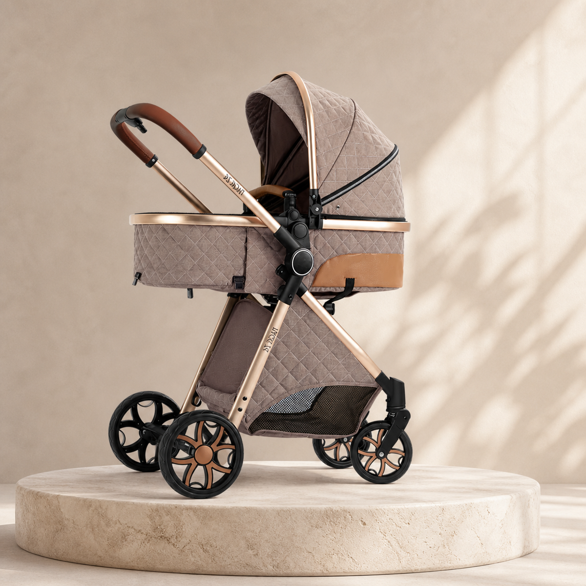 VERONA Reverso Chocolat — Poussette Bidirectionnelle 0-3 ans
