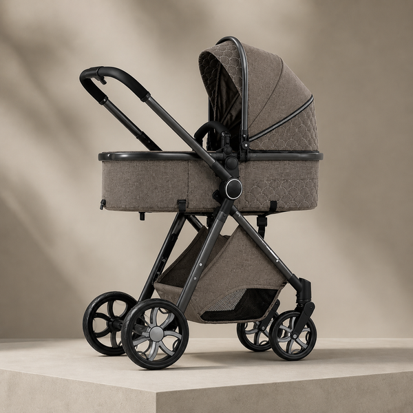 VERONA Reverso Kaki — Poussette Bidirectionnelle 0-3 ans